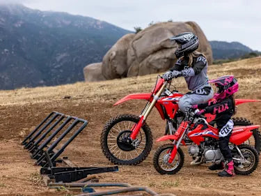 The CRF250R and CRF250RX headline the 2022 CRF family updates