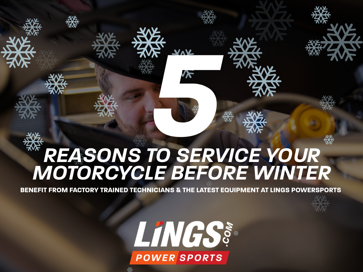 5 Reasons to Service Your Motorcycle Before Winter!