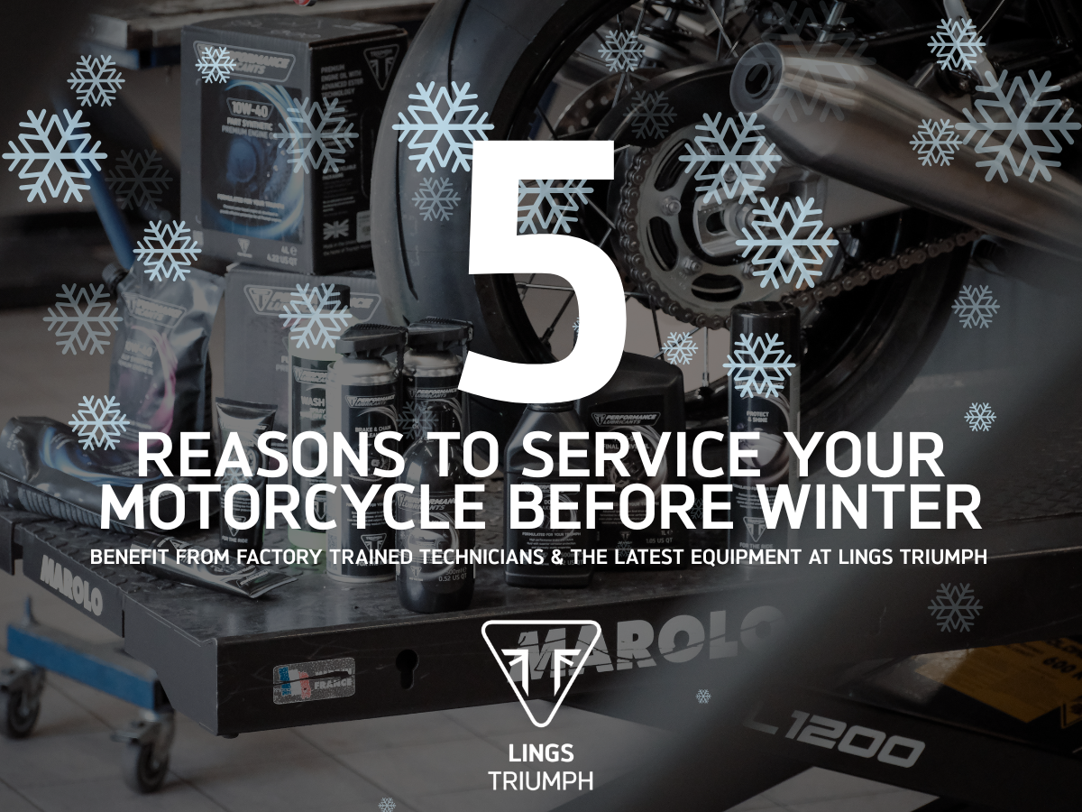 5 Reasons to Service Your Motorcycle Before Winter!