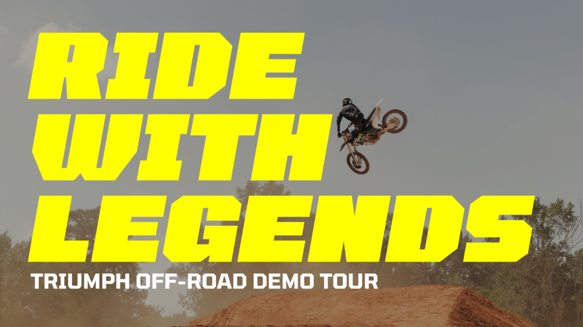 Ride With Legends - Triumph Off-Road Loyalty Day