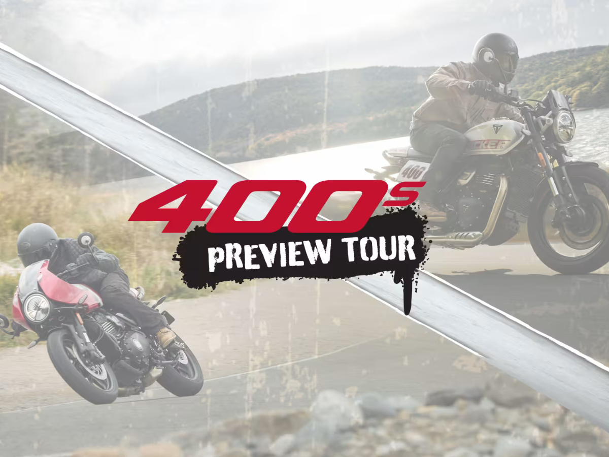 The New Triumph 400s Preview Tour Is Coming to Lings Triumph