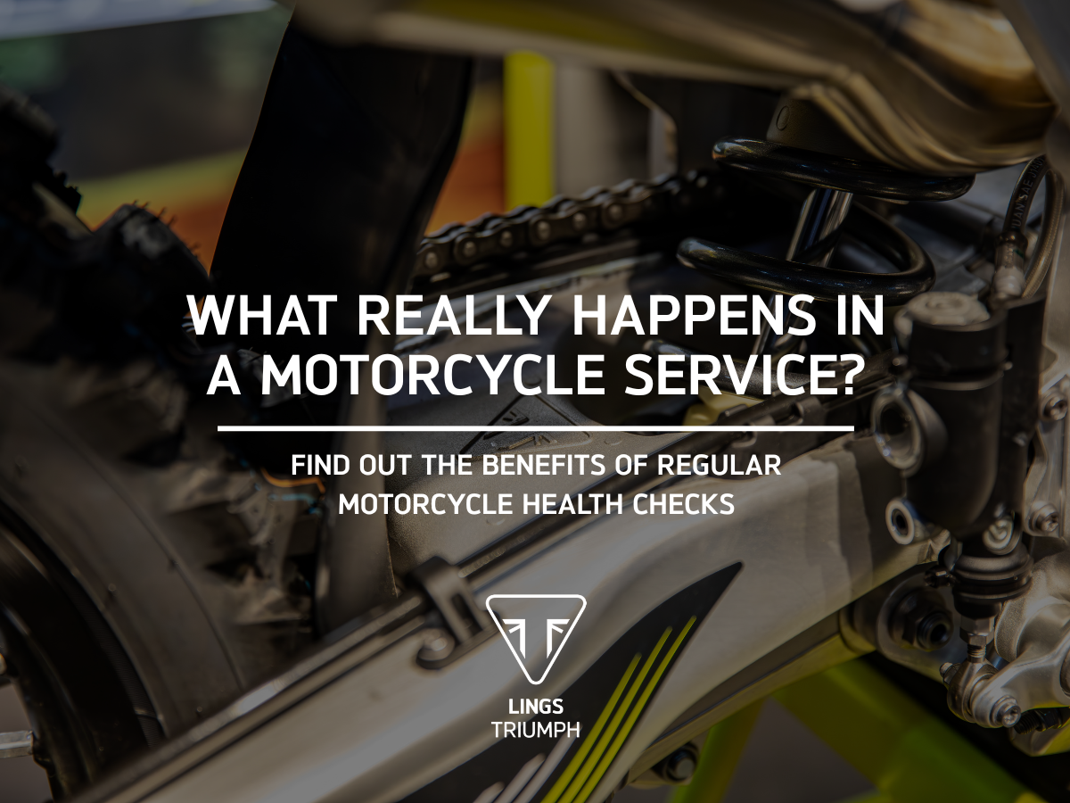 Motorcycle Health Checks with Lings Triumph
