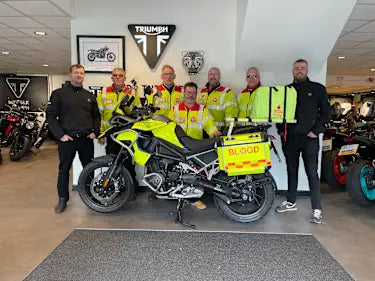 NEW Tiger Fleet for Norfolk Blood Bikes