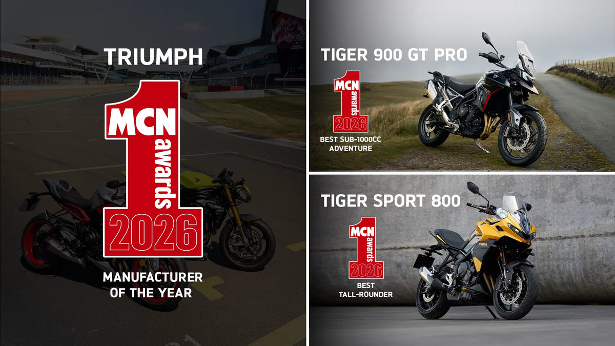 Triumph Dominates 2026 MCN Awards: Why Your Next Bike Should Be a Triumph