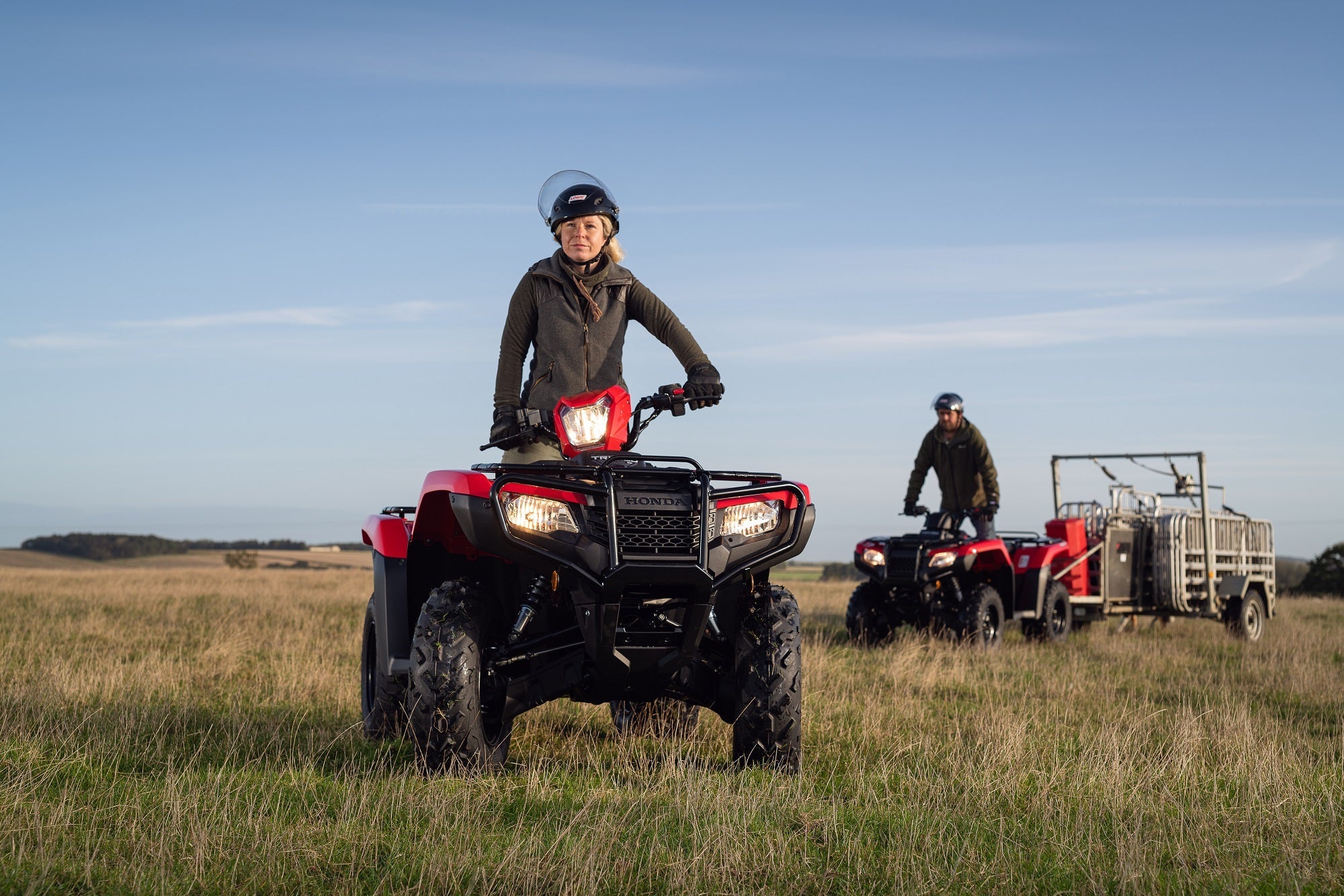 Honda TRX520 FM6 - Foreman S 2-4wd (Independent Rear Suspension) & Power Steering ATV