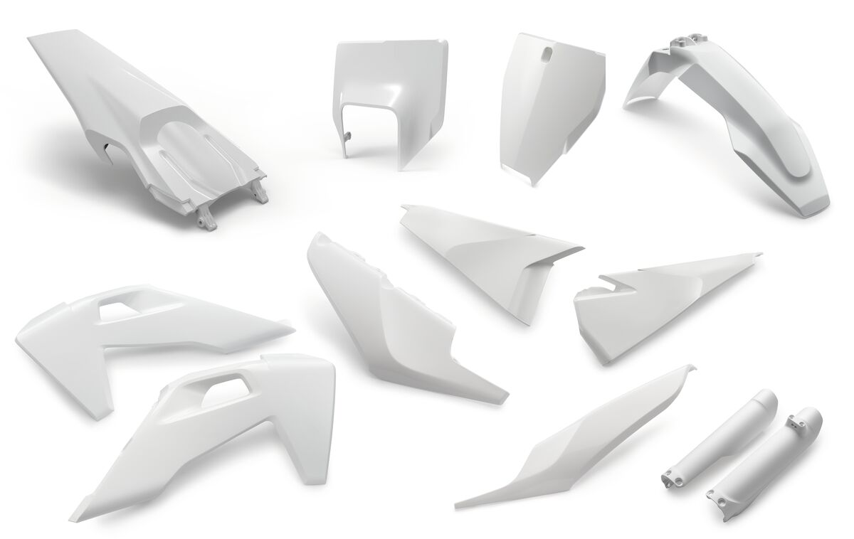 Plastic Parts Kit White
