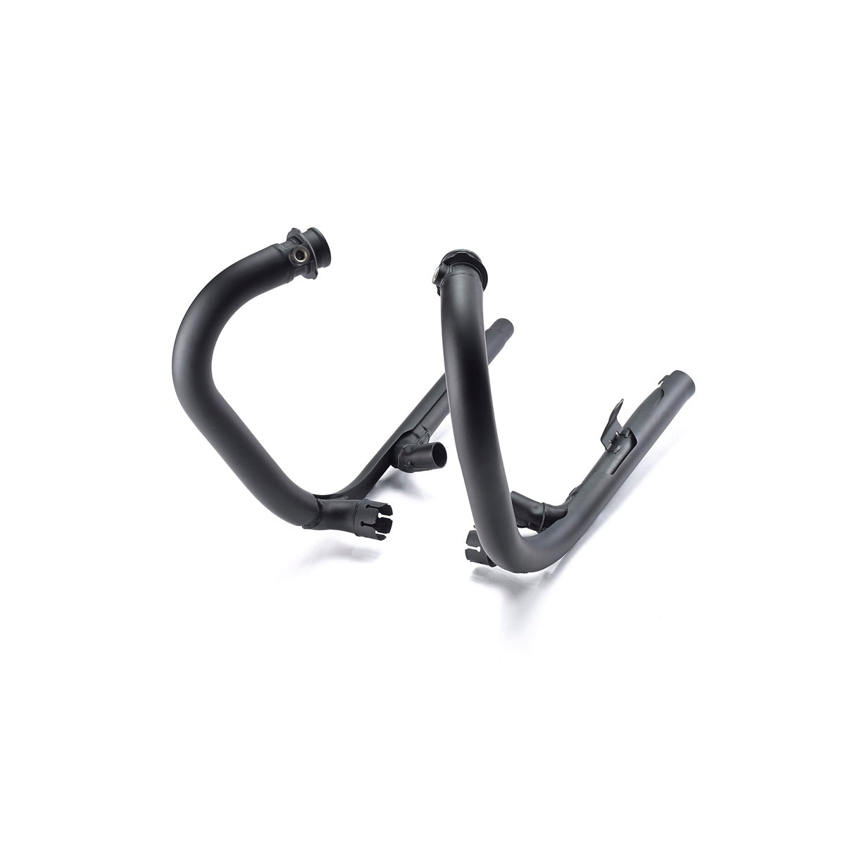 Triumph Black Exhaust Headers, Pair