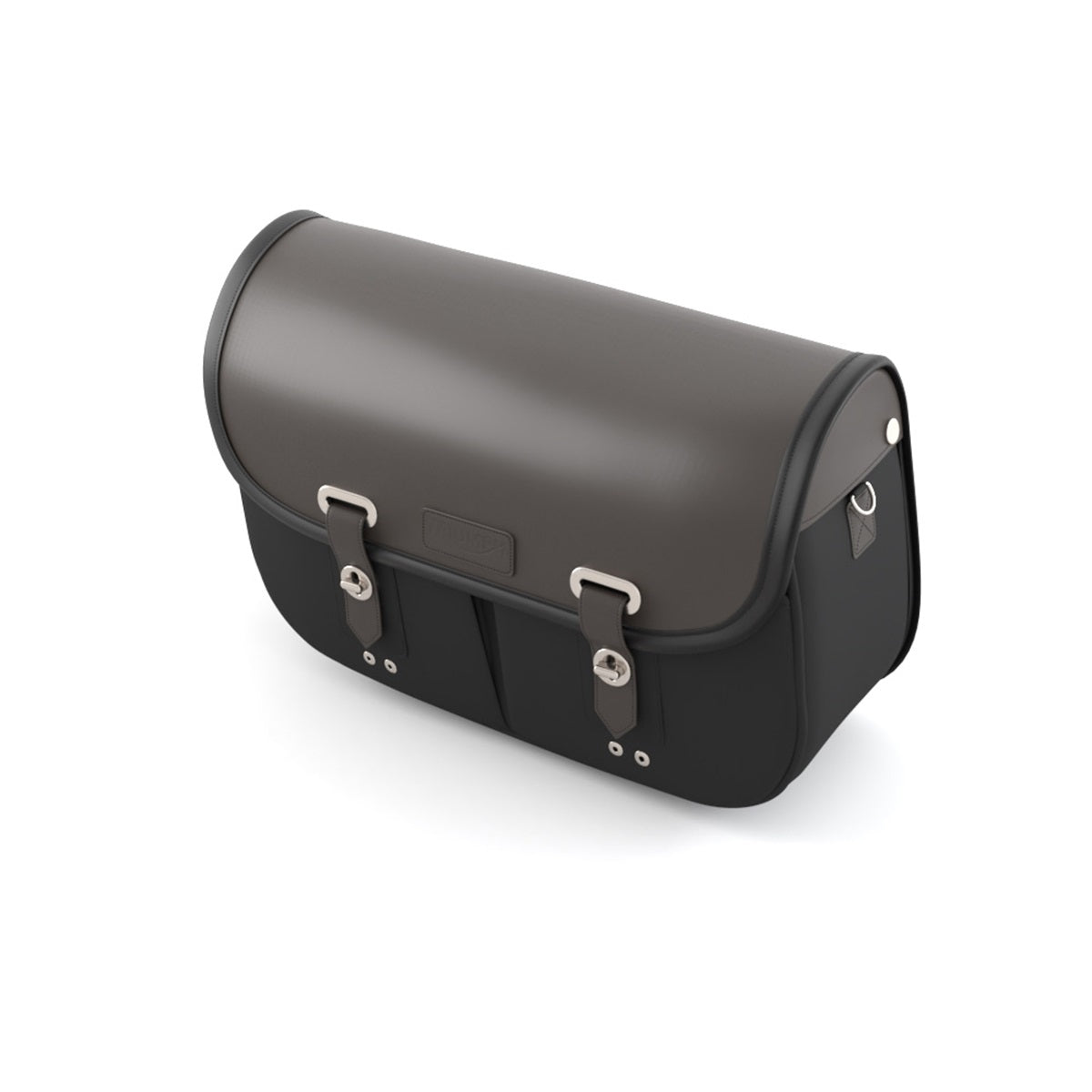 Triumph LH Black Waxed Cotton Pannier A9518291
