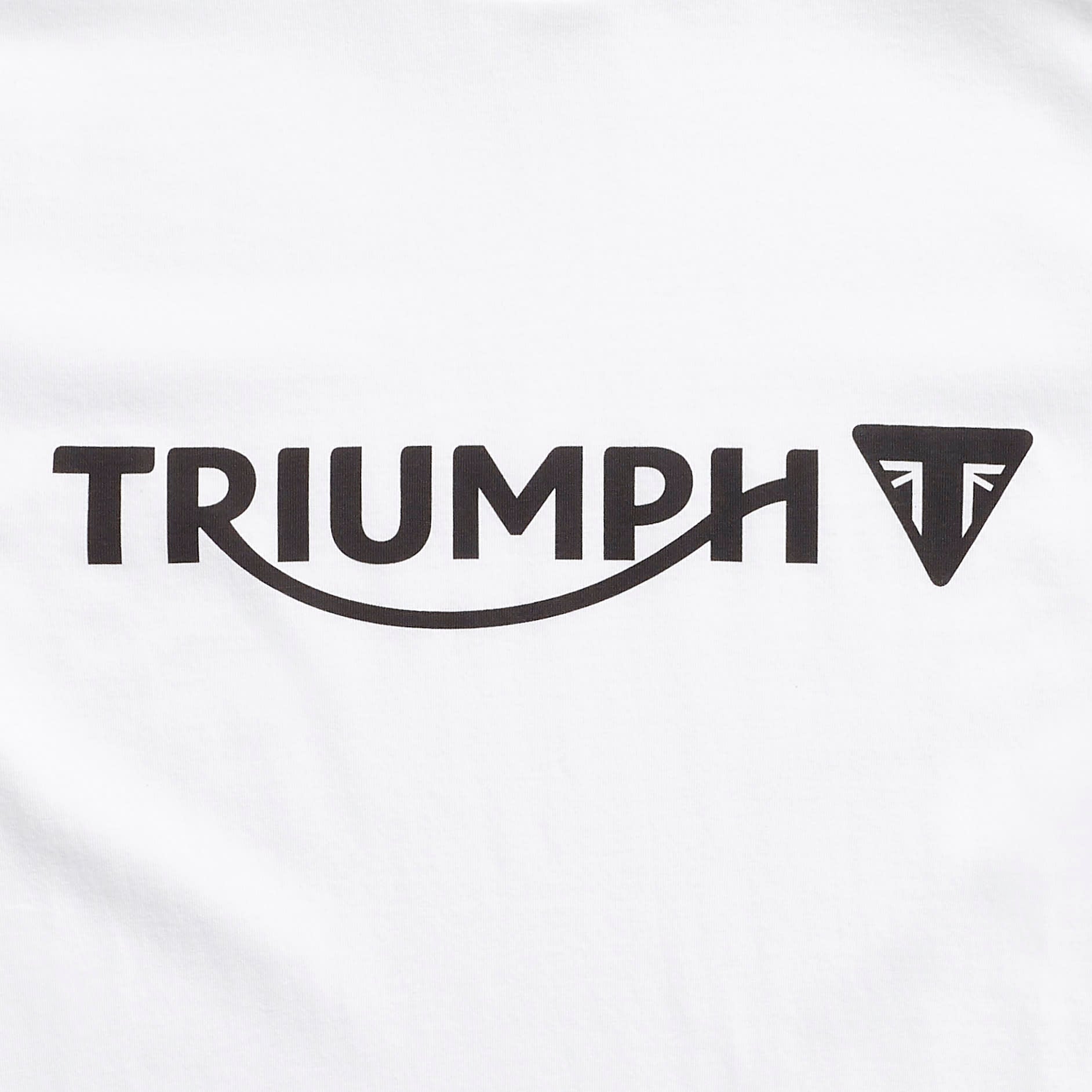 Triumph Mens Cartmel White & Black T Shirt