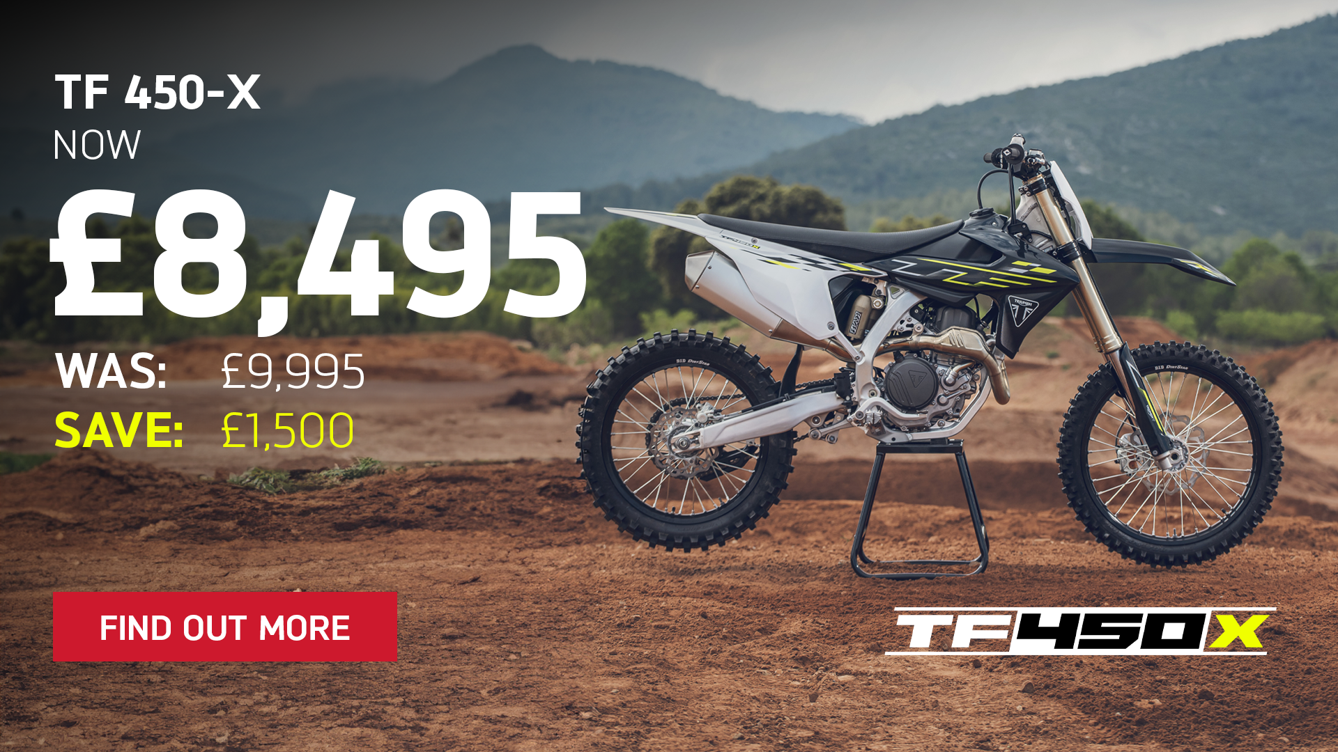 Triumph TF 450-X Offer