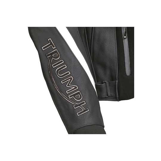 Triumph Mens Triple Leather Jacket