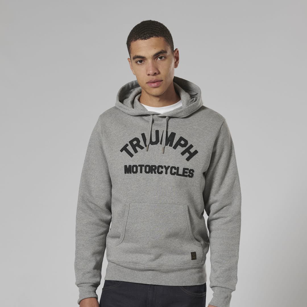 Triumph Carrick Hoodie Grey