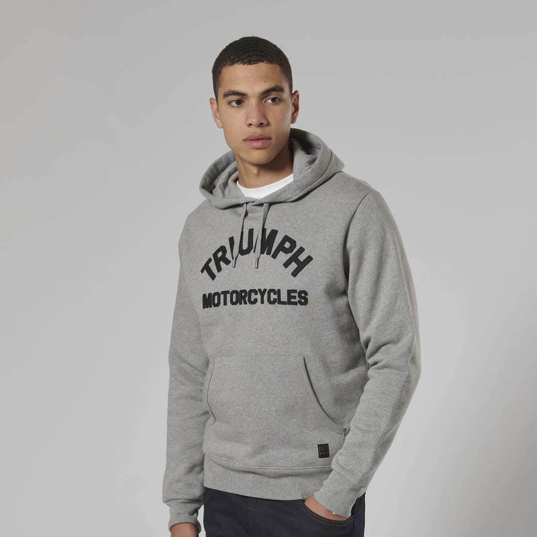 Triumph Carrick Hoodie Grey