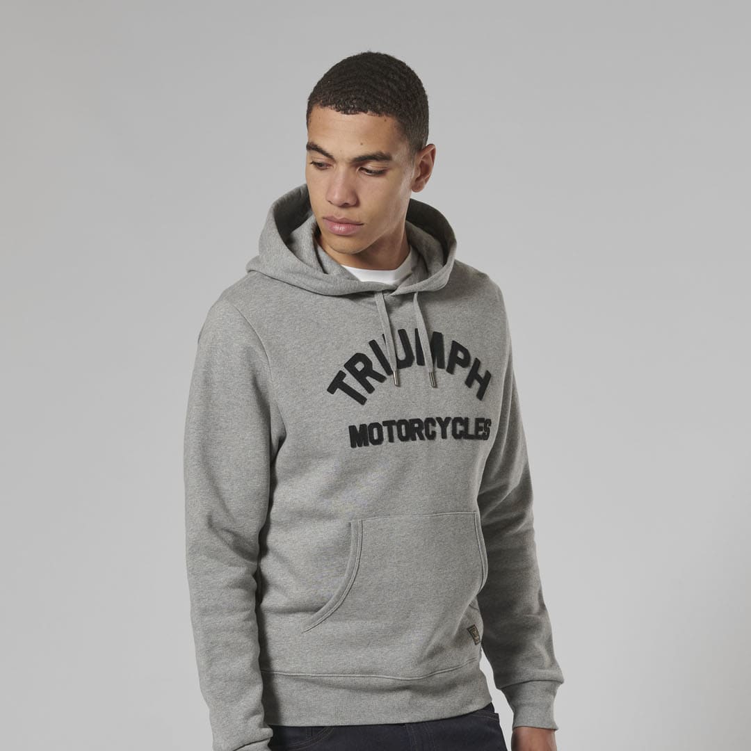 Triumph Carrick Hoodie Grey