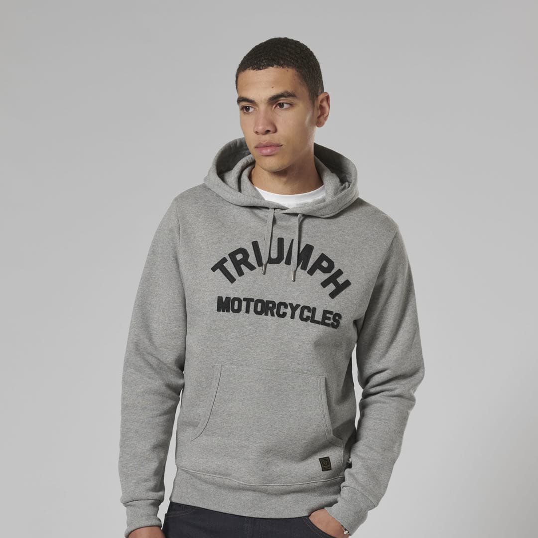 Triumph Carrick Hoodie Grey