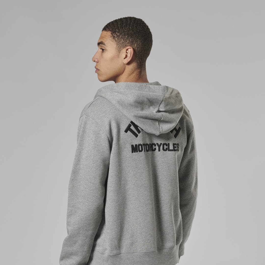 Triumph Dolan Zip Up Hoodie Grey