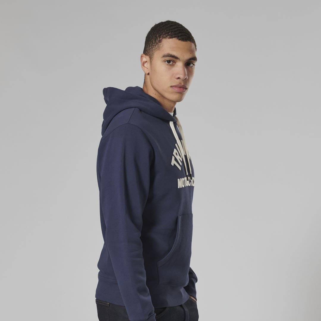Triumph Carrick Hoodie Navy