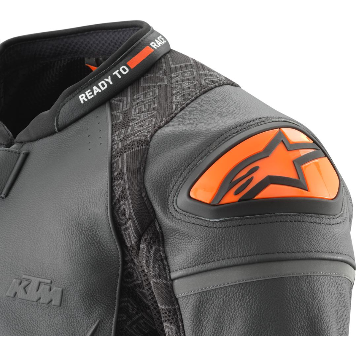 HELICAL LEATHER JACKET