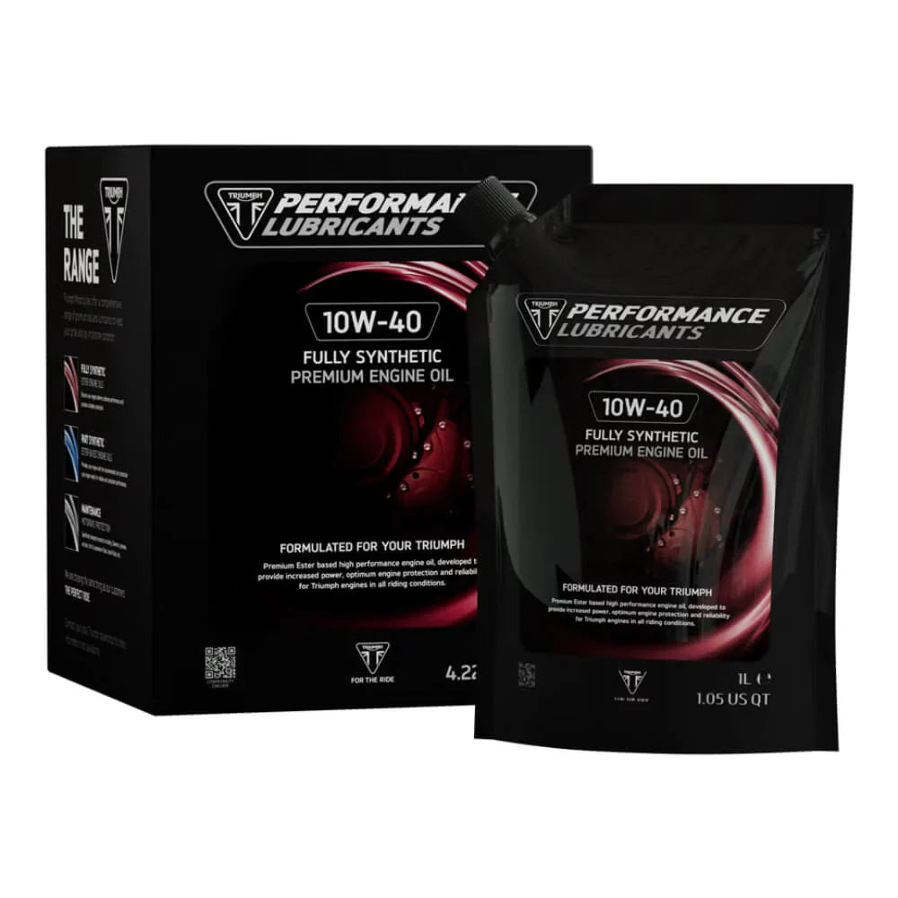 Triumph 10W-40 Fully Synthetic Premium Engine Oil (4L)