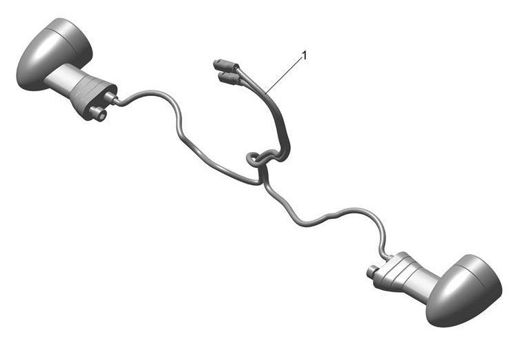 Triumph Front LED Indicator Kit - Short Stem A9838119