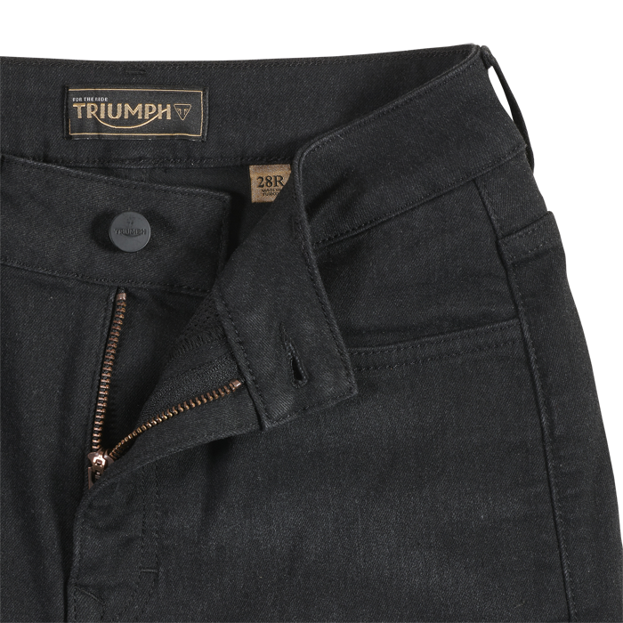 Triumph Ladies Rizzo Black Dark Wash Regular Length Jeans