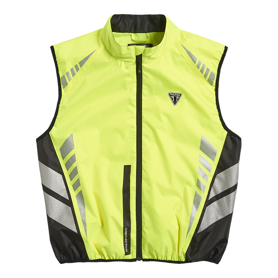 Triumph Bright Packable Hi Vis Vest