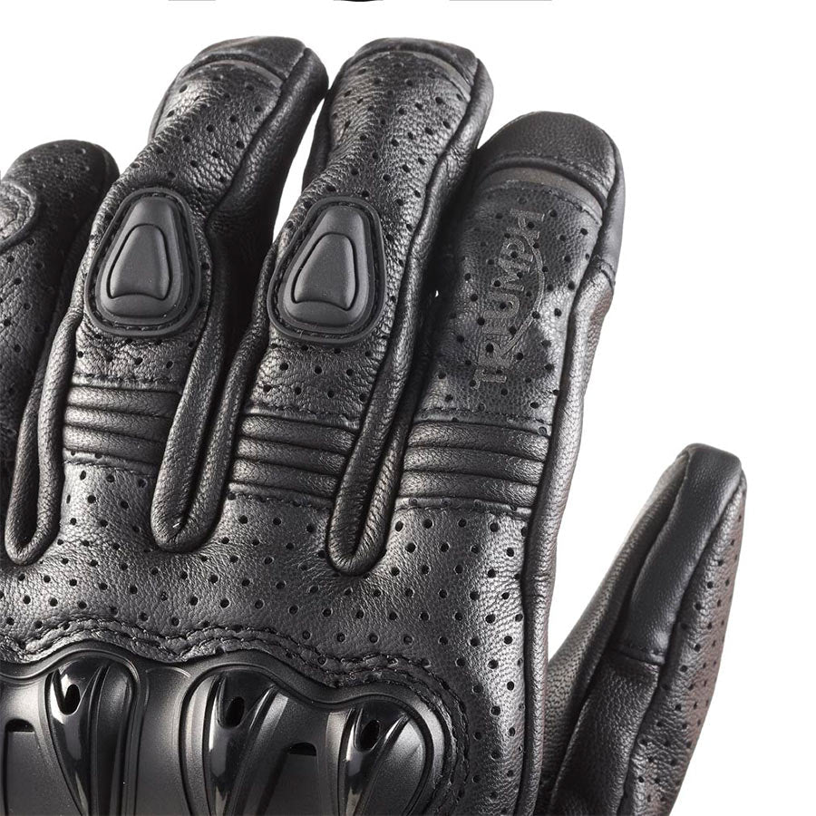 Triumph Mens Jansson Perforated Leather Gloves