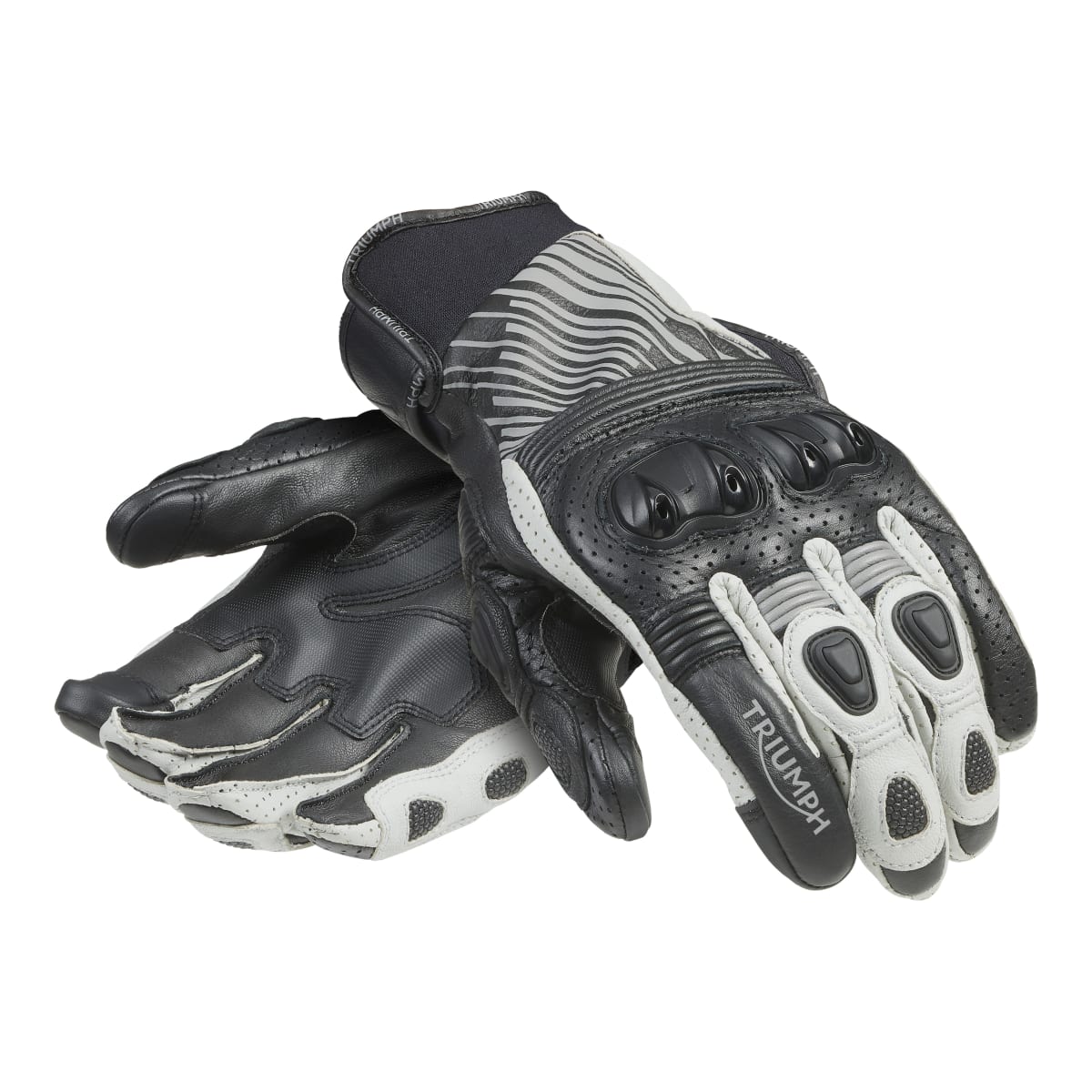 Triumph Bullet Gloves Black & Grey