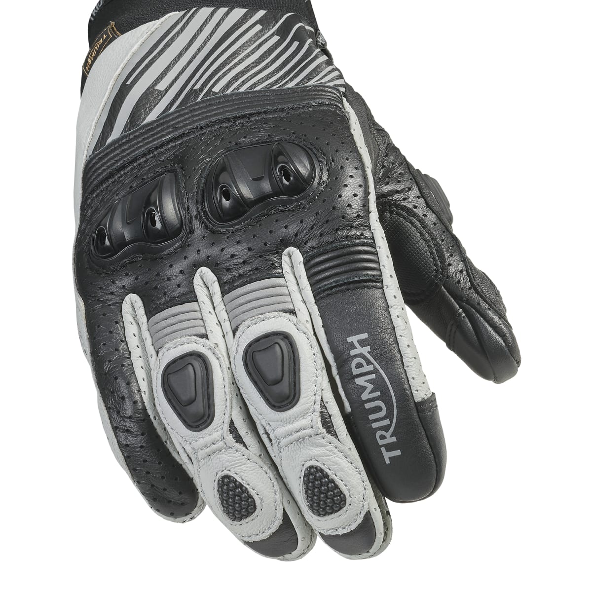Triumph Bullet Gloves Black & Grey