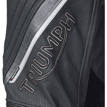 Triumph Mens Triple Perforated Leather Pants