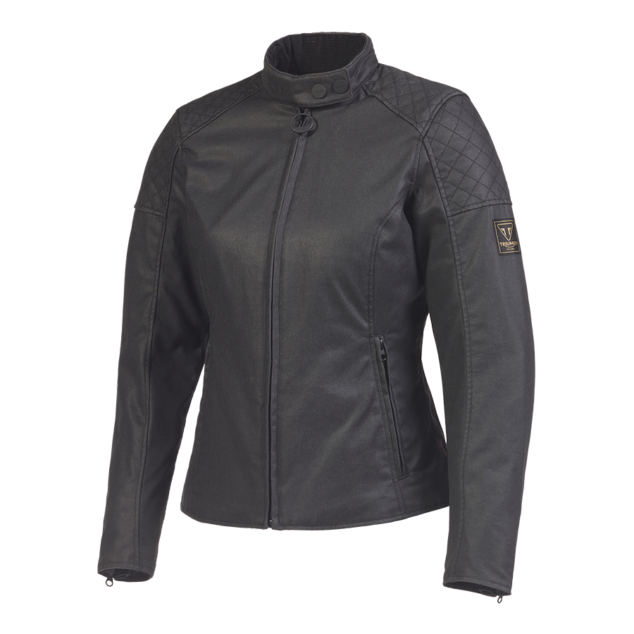 Triumph Ladies Braddan Wax Cotton Jacket