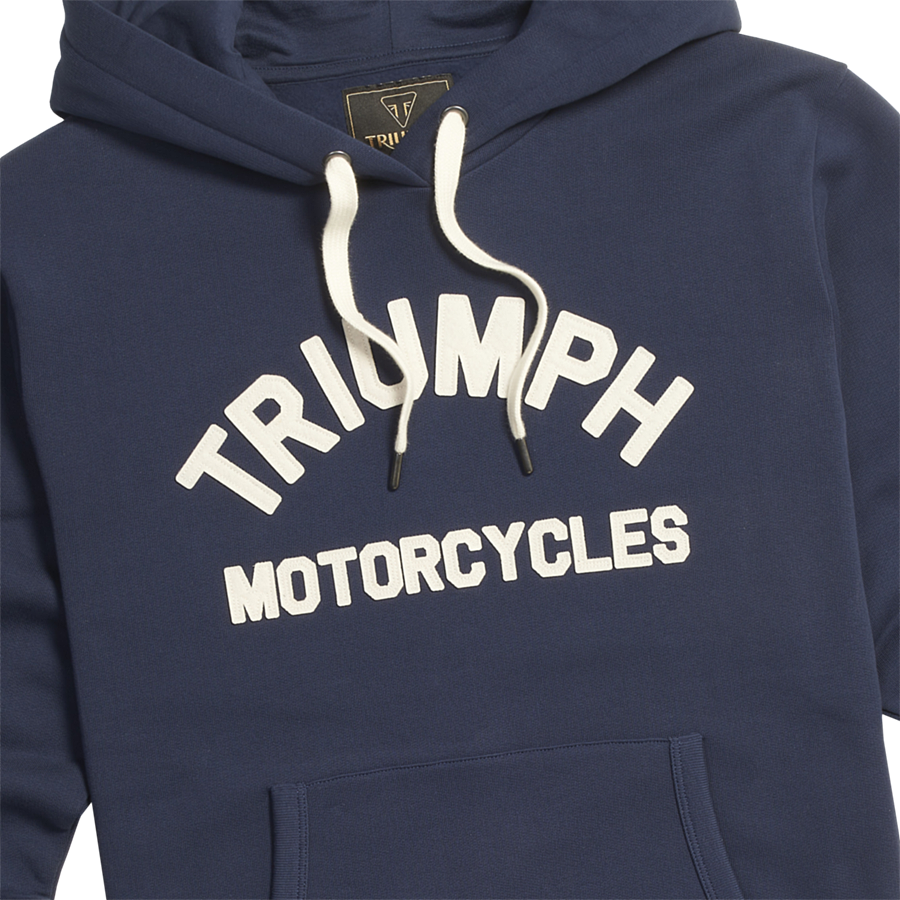 Triumph Carrick Hoodie Navy