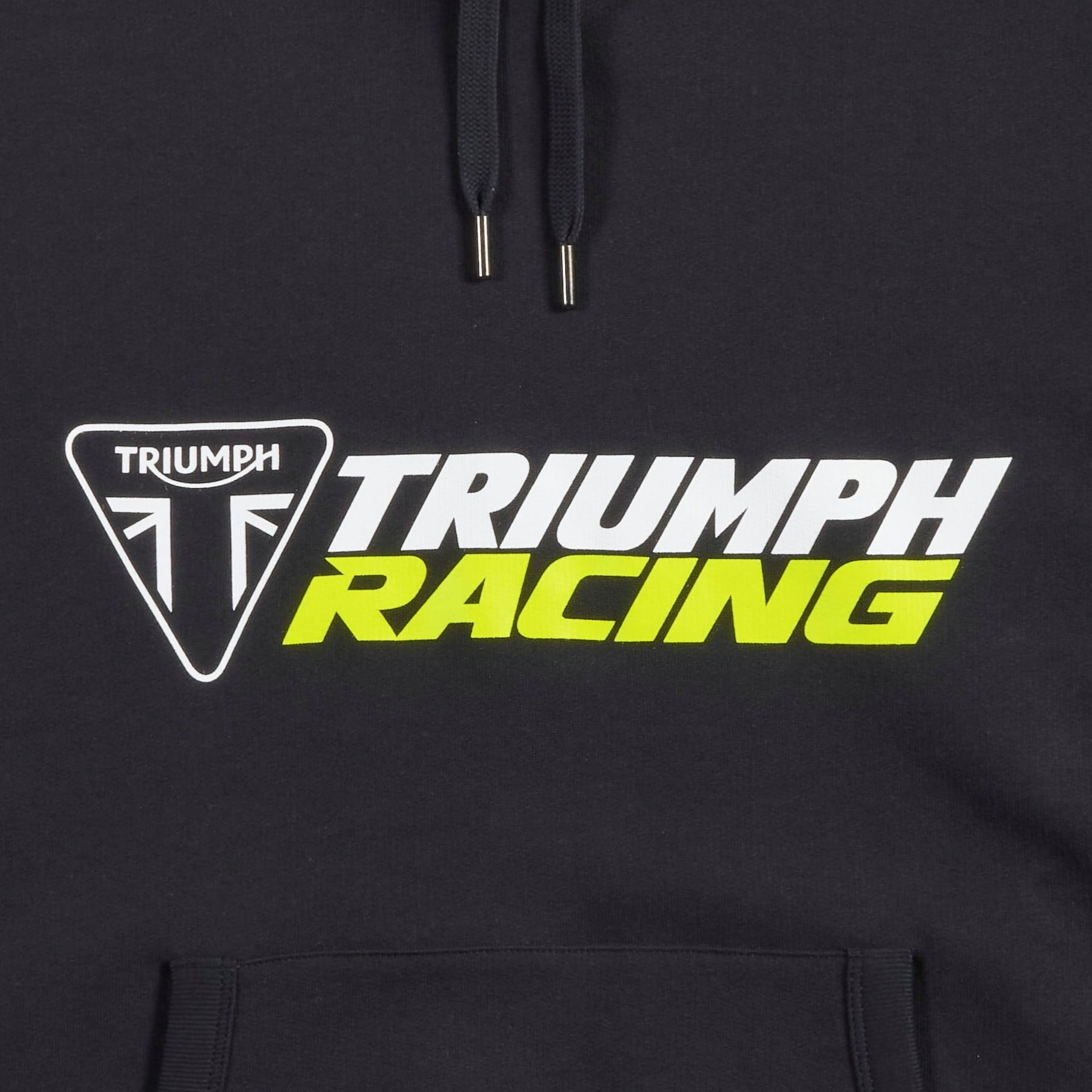 Triumph Mens Racing Hoodie Black