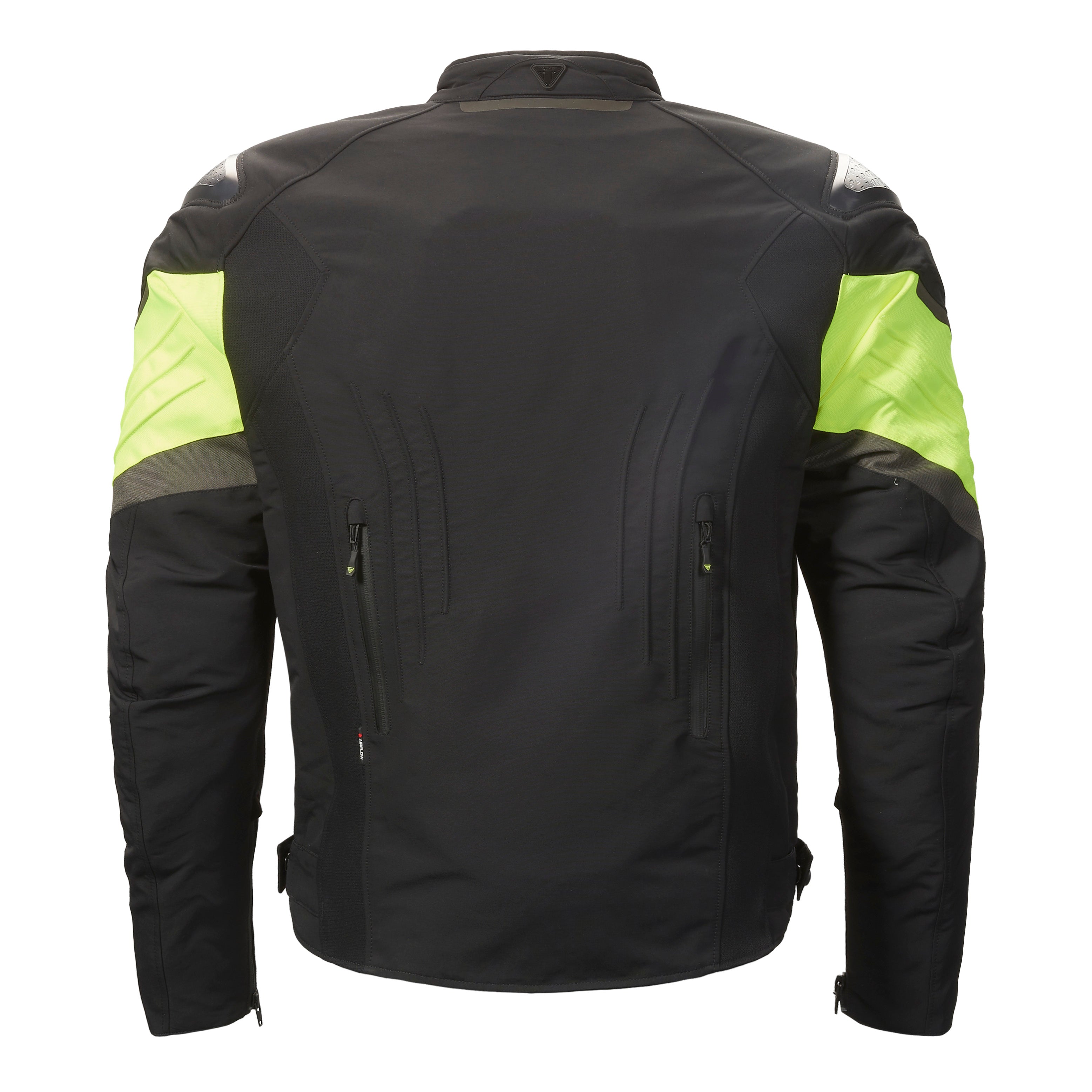 Triumph Mens Triple Sports Tritech Jacket Black & Fluro