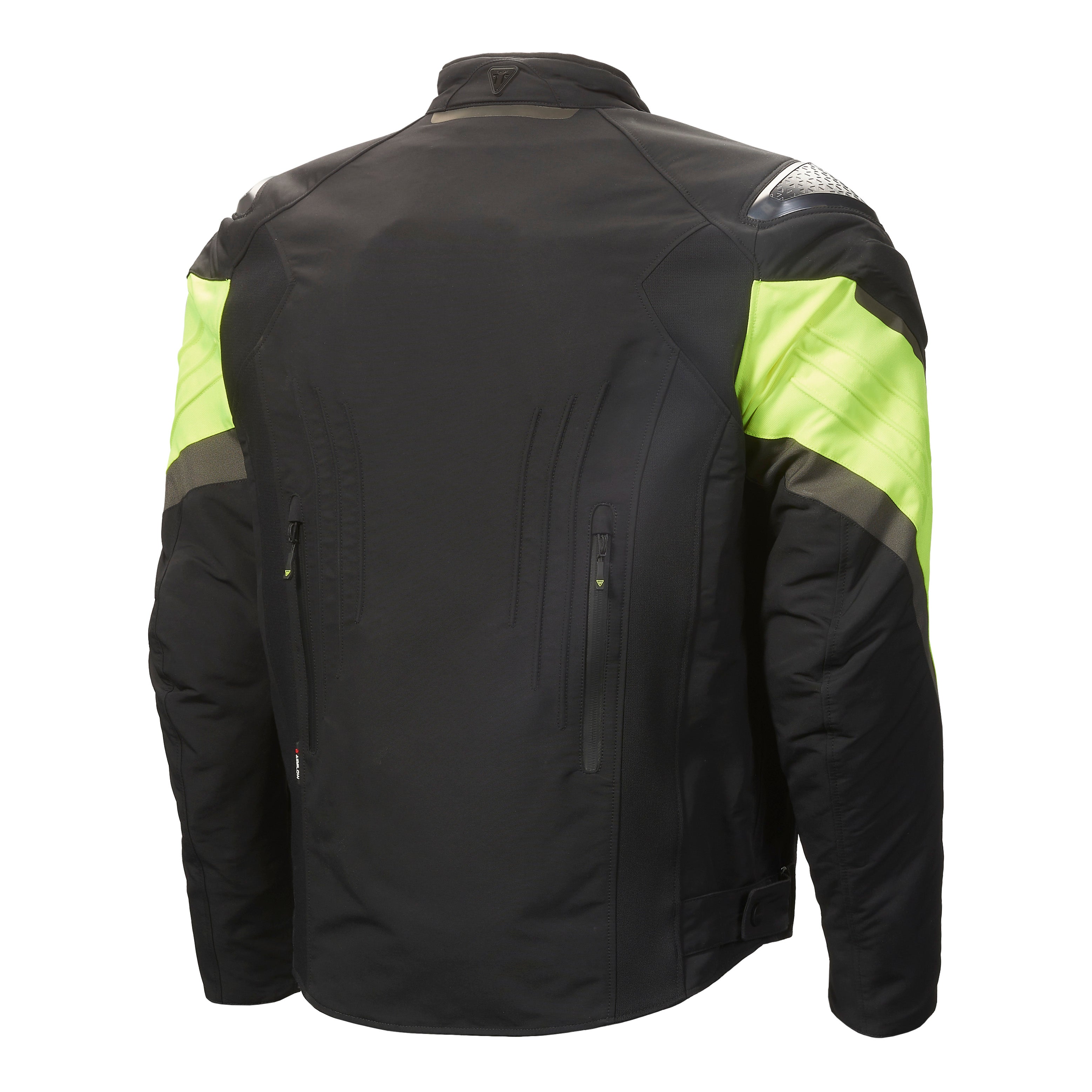 Triumph Mens Triple Sports Tritech Jacket Black & Fluro