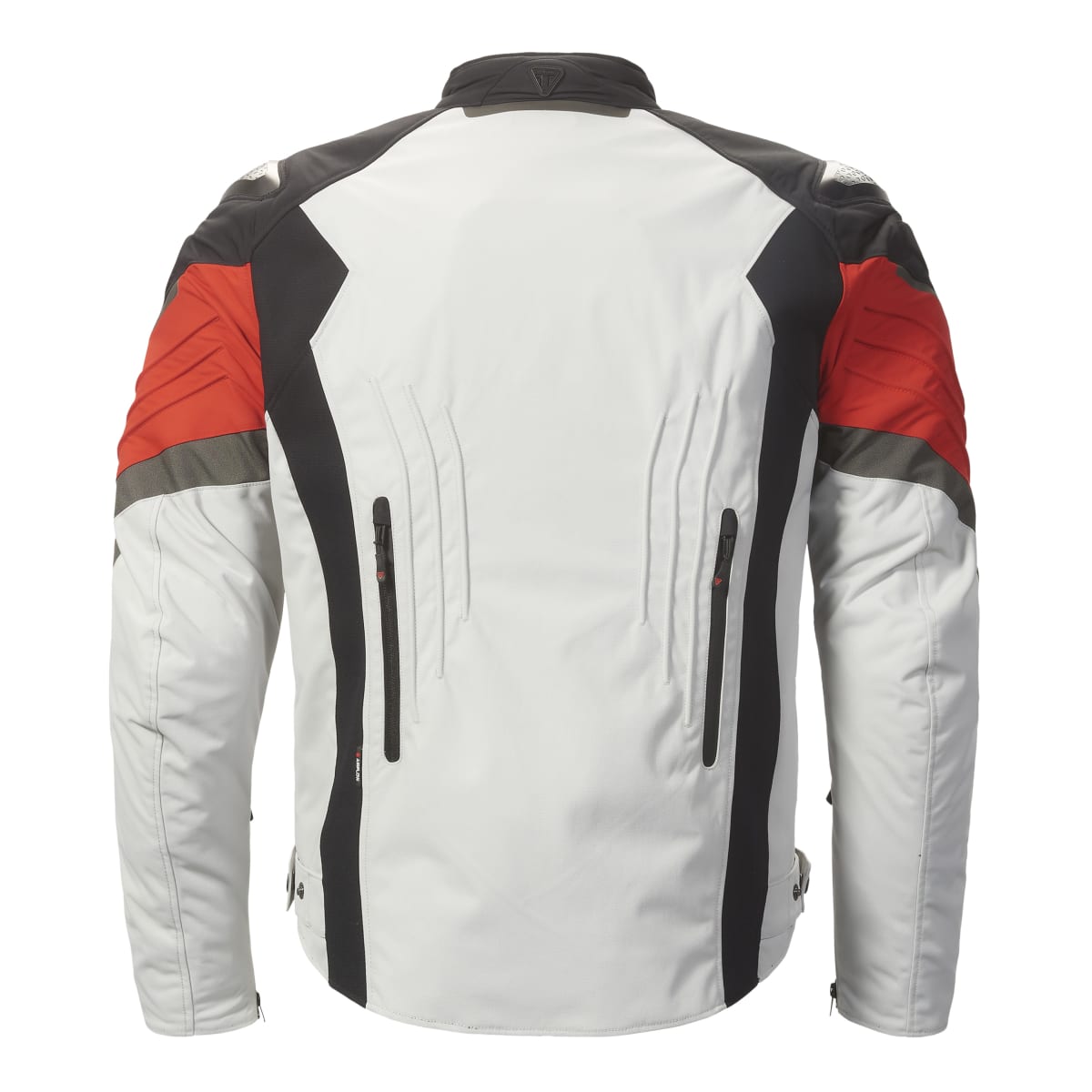 Triumph Mens Triple Sports Tri Tech Jacket Black / Grey / Red