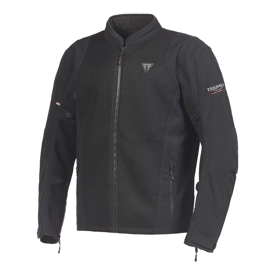 Triumph Mens Cranbourne Mesh Jacket Black