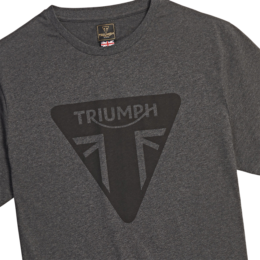 Triumph Mens Helston T Shirt - Grey