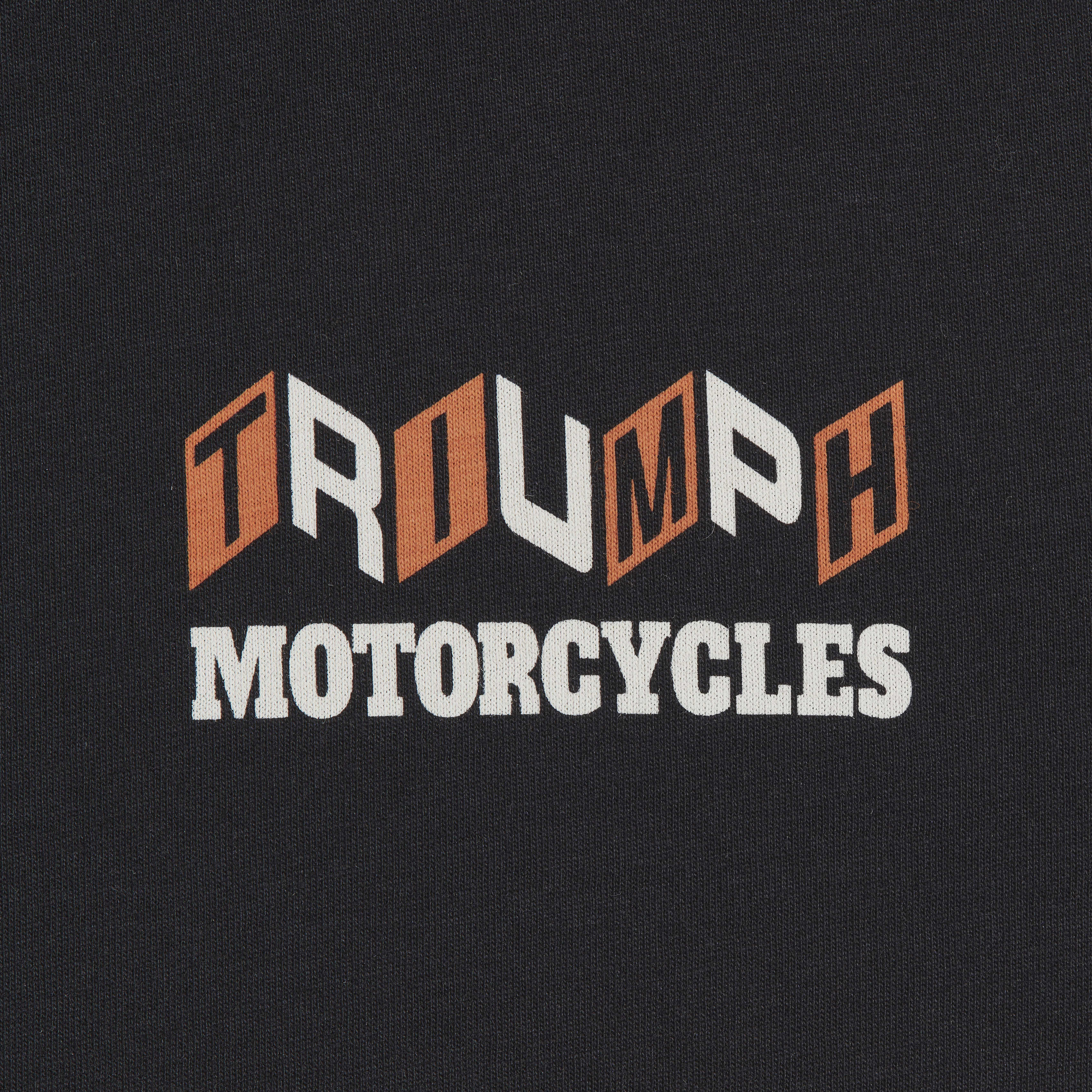 Triumph Mens Good Vibes Black T Shirt