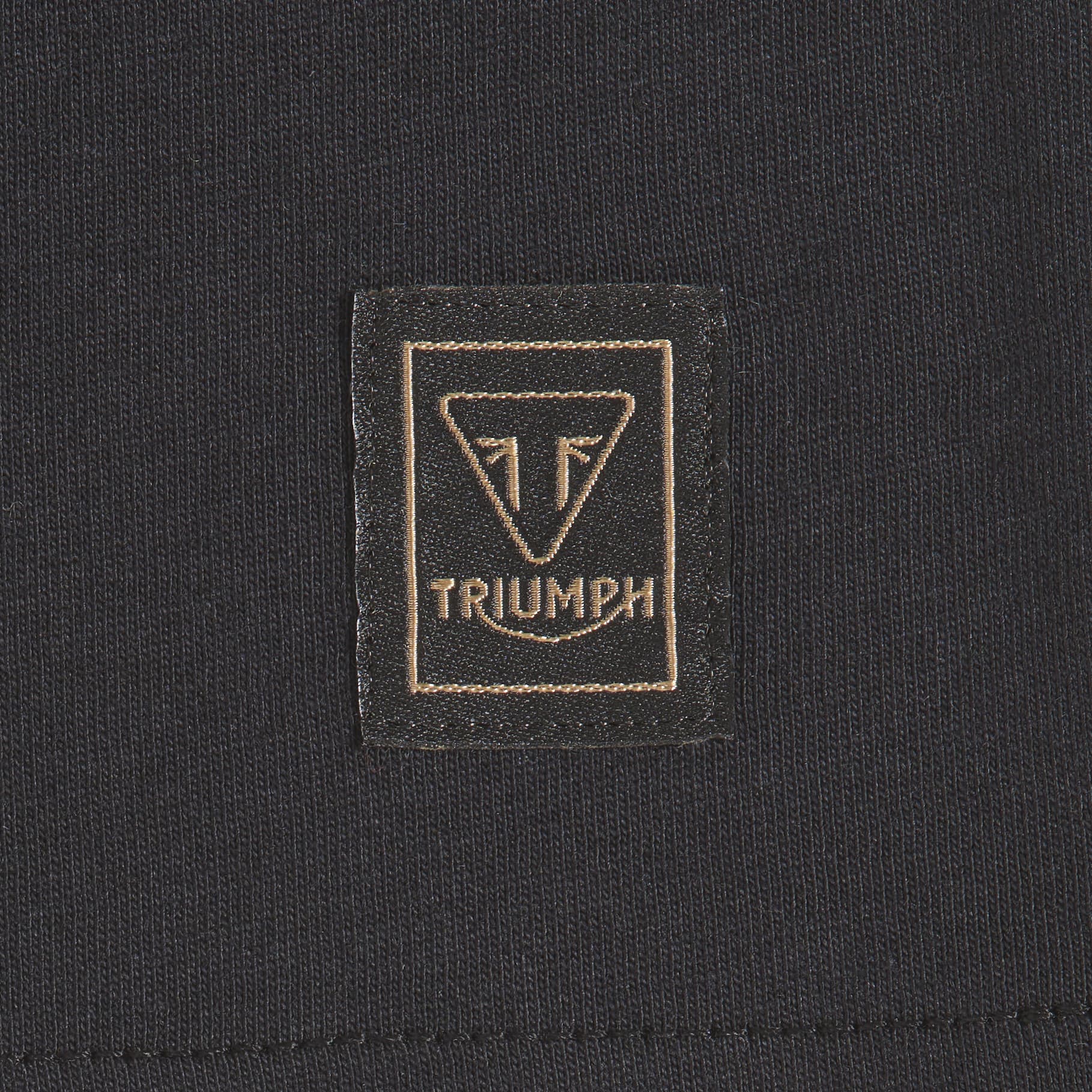 Triumph Mens Good Vibes Black T Shirt