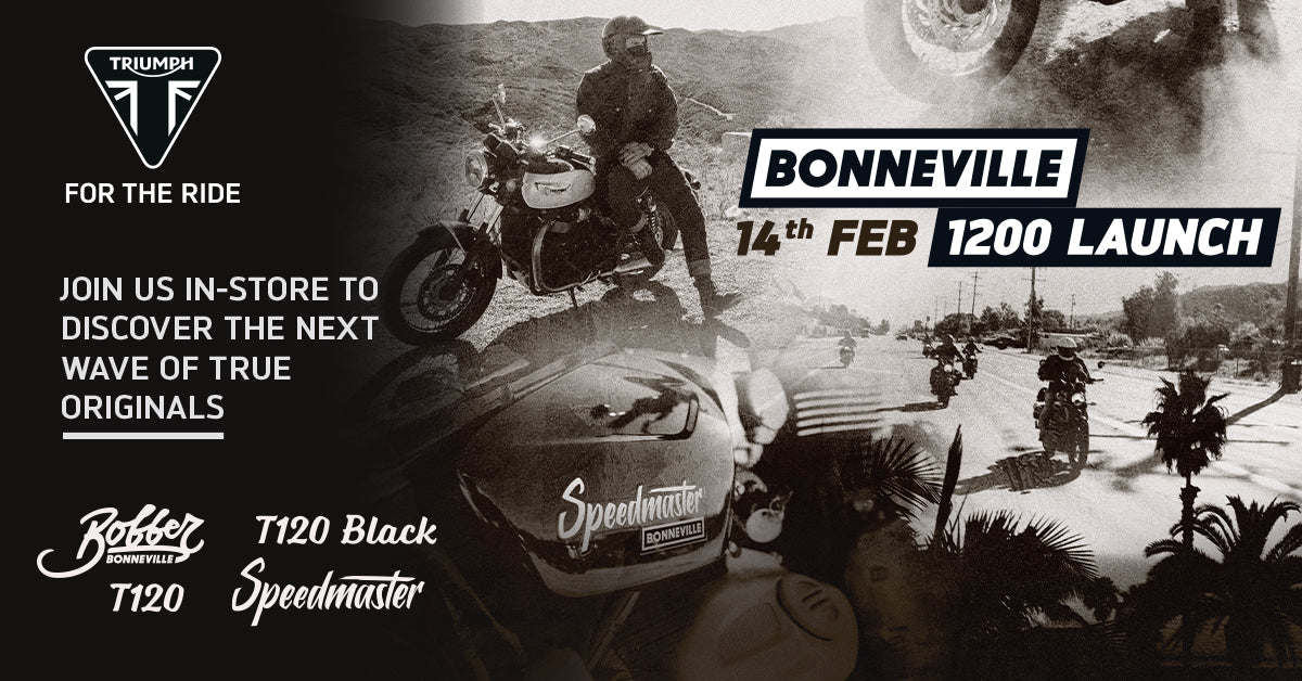 Bonneville 1200 Family Launch coming to Lings Triumph