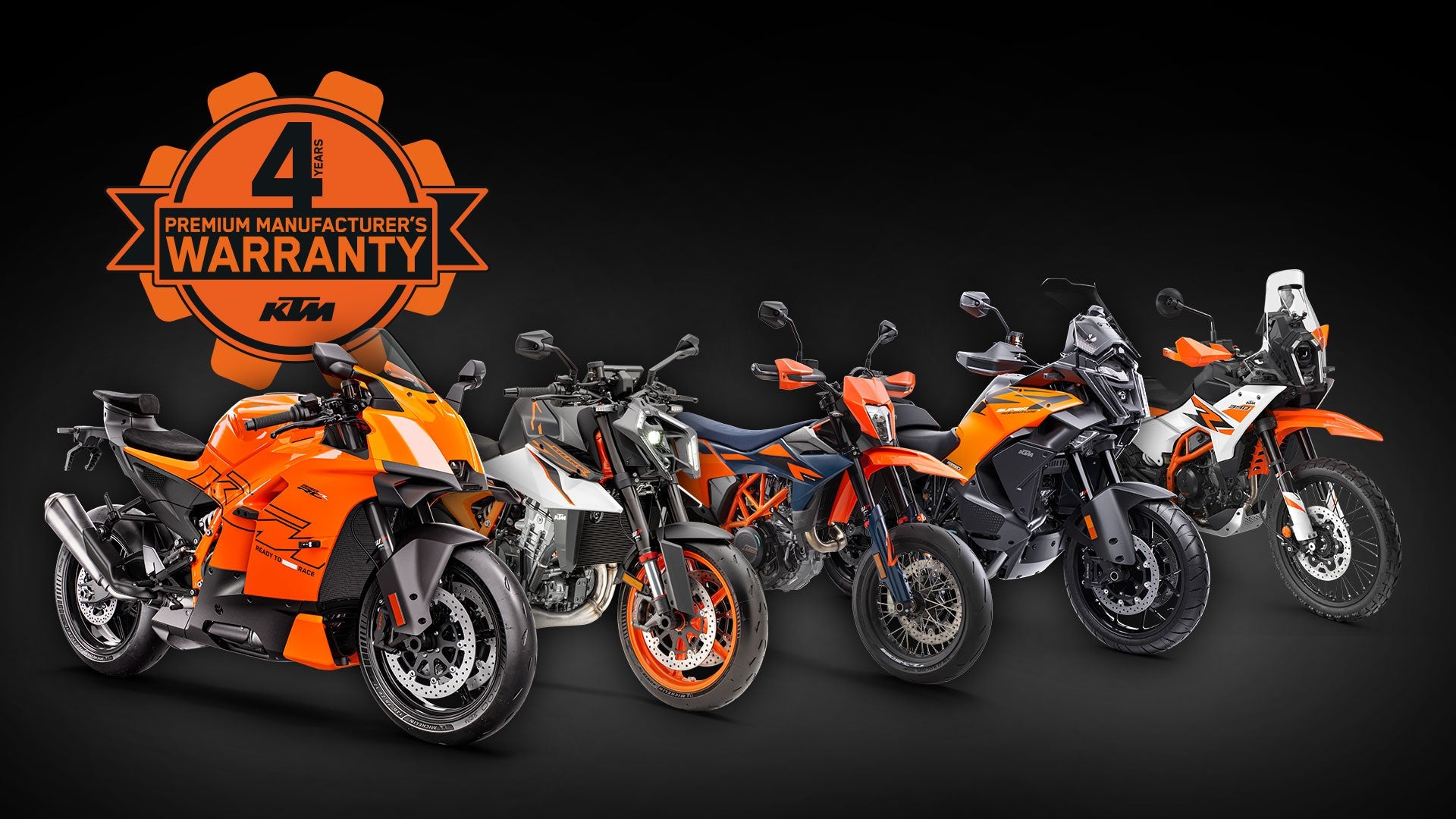 KTM Extends Premium Manufacturer’s Warranty to All Street Models ...