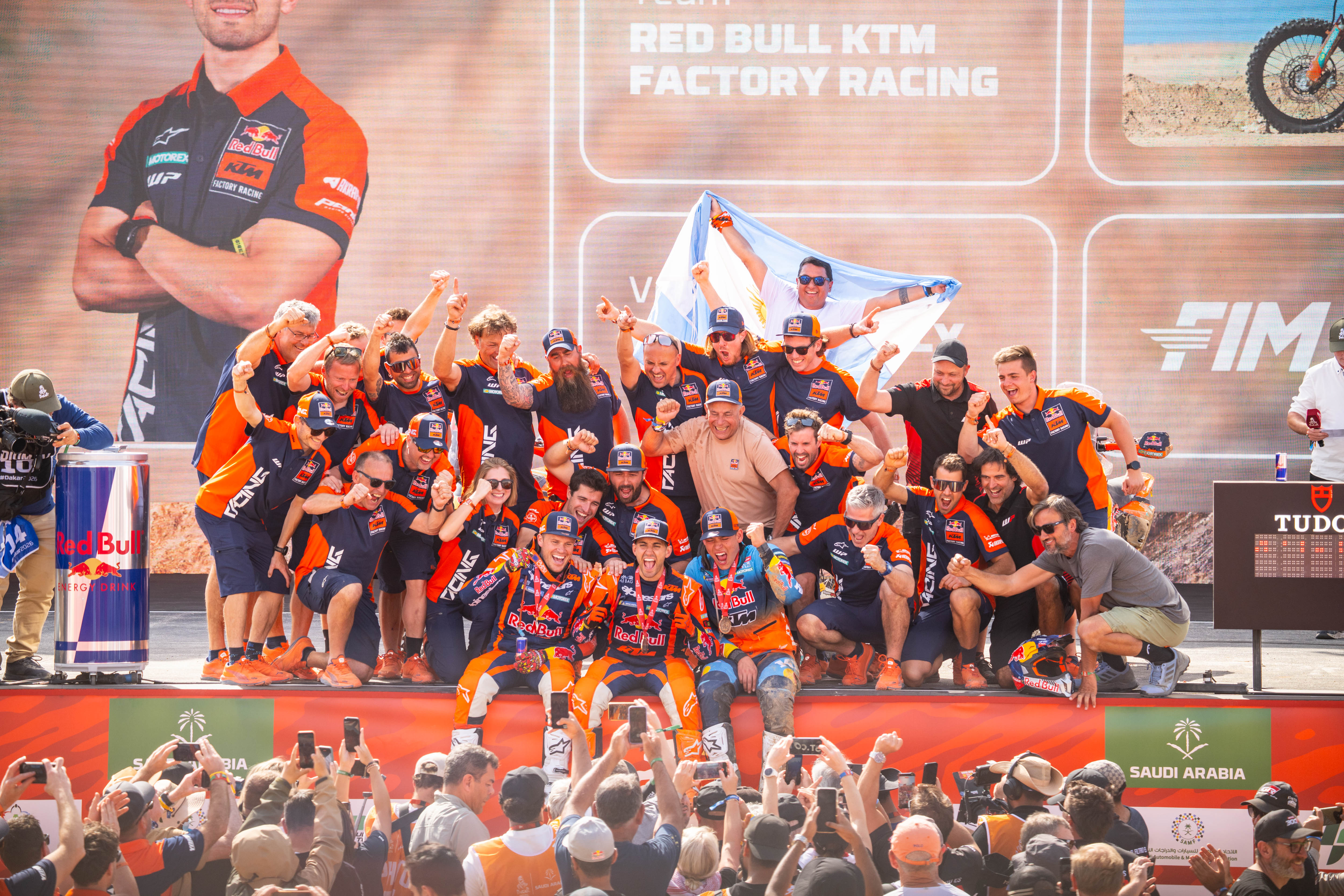 LUCIANO BENAVIDES AND RED BULL KTM WIN THE 2026 DAKAR RALLY!