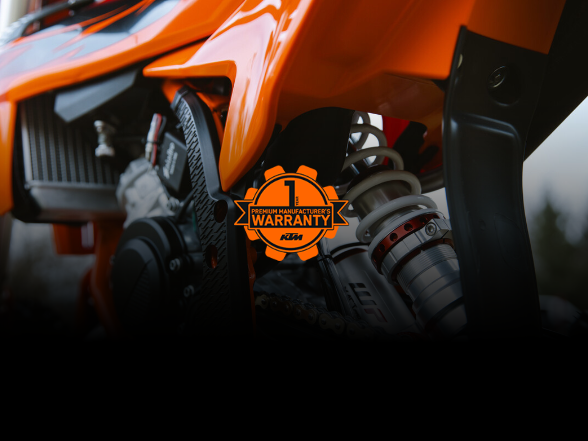KTM Expands Premium Manufacturer’s Warranty to 2027 Offroad Range