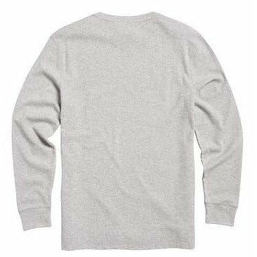 Triumph Mens Bettmann Grey Marl Long Sleeved Waffle Top