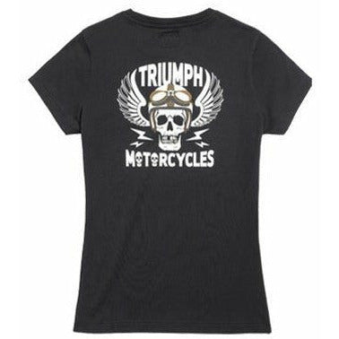Triumph Ladies Thelma Black Crew T Shirt