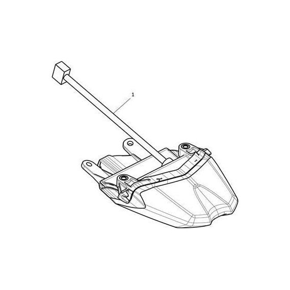 Triumph Tinted LED Rear Light Assy A9831117