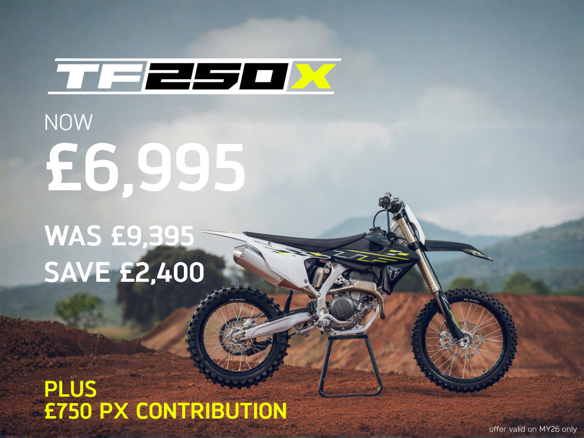 Triumph TF 250-X MY26 Offer