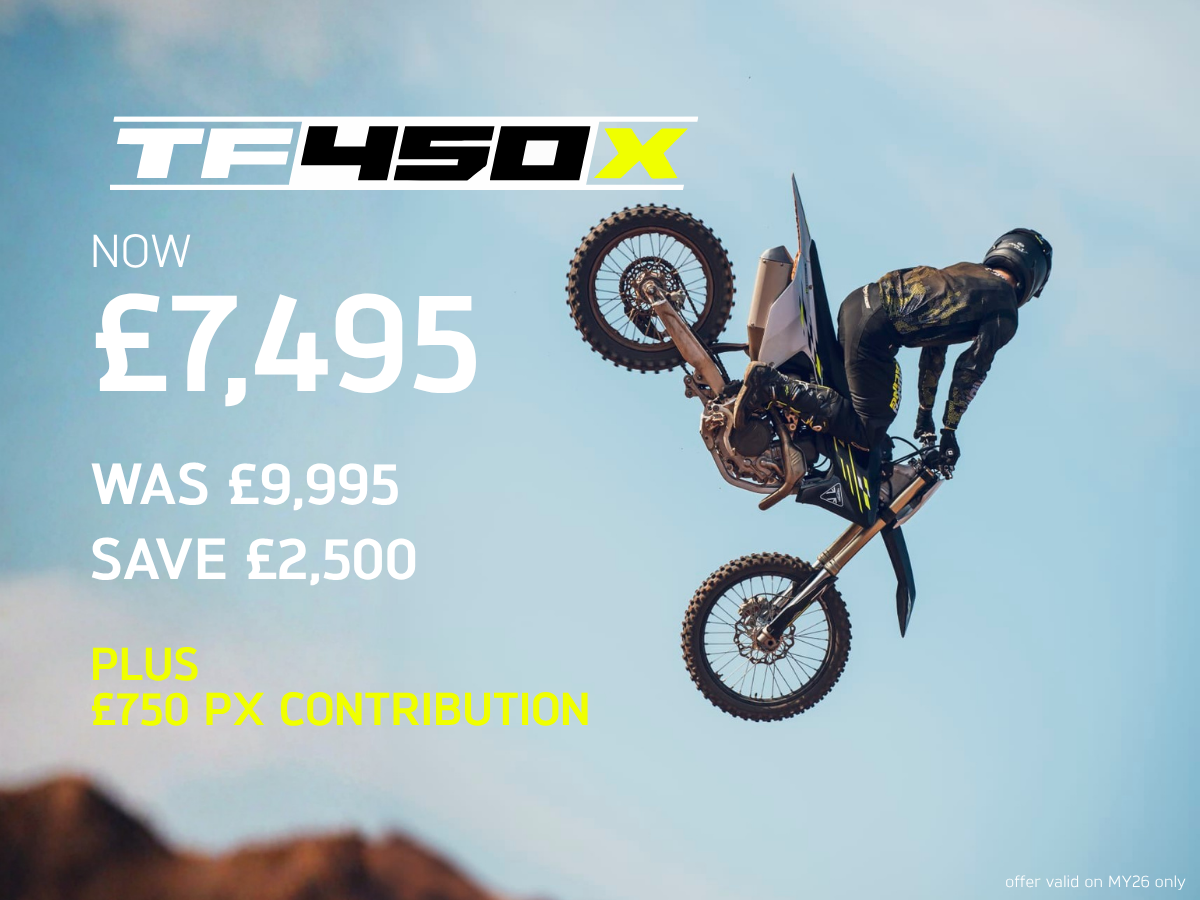 Triumph TF 450-X Offer