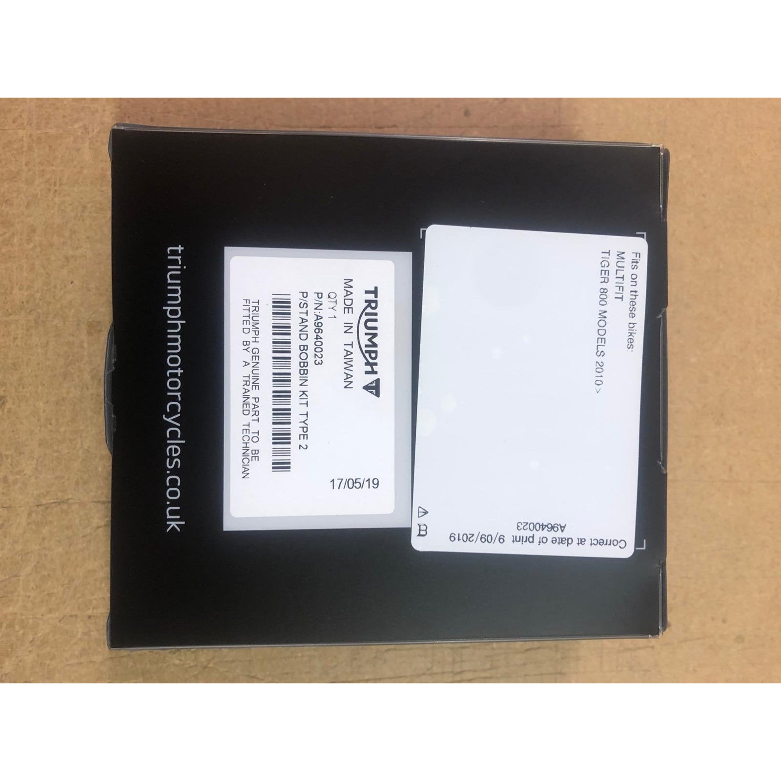 Triumph Paddock Stand Bobbins A9640023